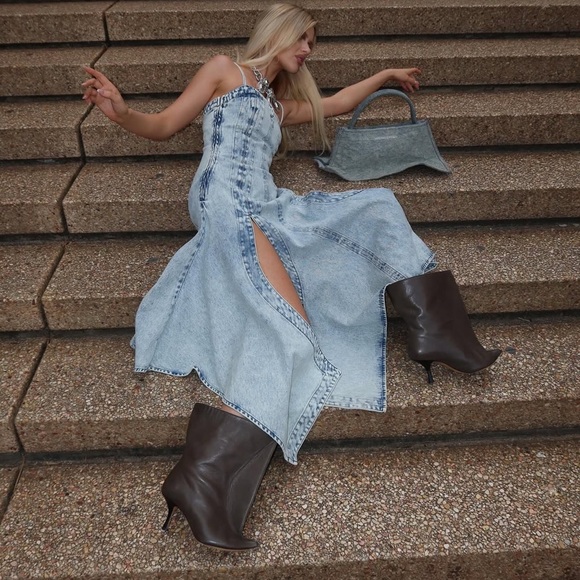 Glenn Martens H&M Denim Dress - Picture 3 of 8